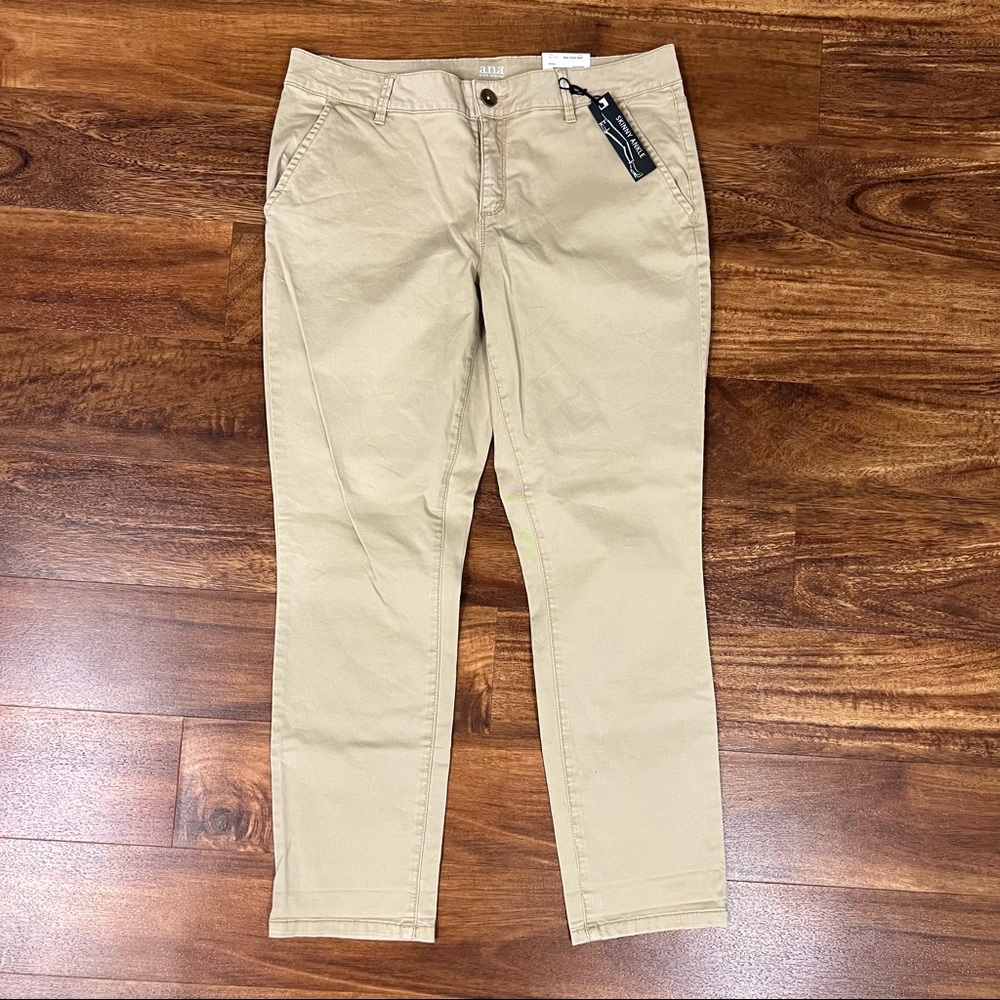 a.n.a. Skinny Ankle Khaki Pants NWT